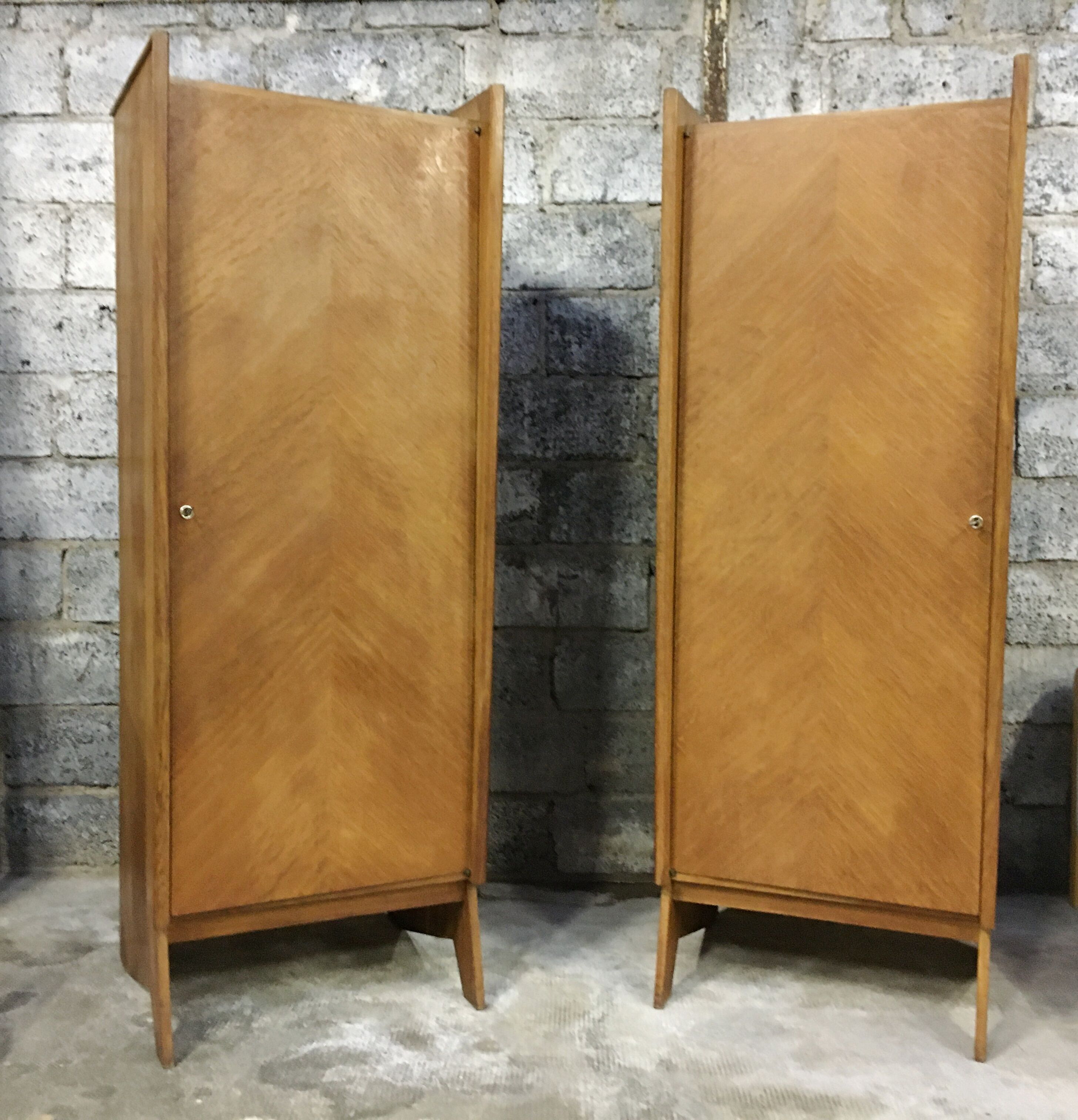 Pair of university wardrobes