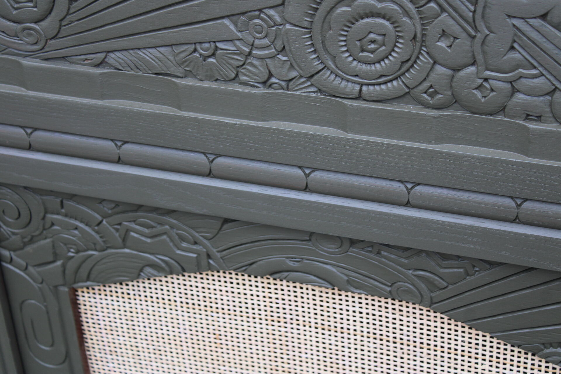 Vintage art deco canning buffet