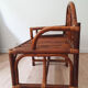 Fauteuil avec tablette en rotin & bambou - vintage