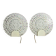 Rare pair of wall or table lamps Toffoli, Italy, 1970s