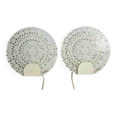 Paire d'appliques, lampes de table Toffoli, Italie, années 1970