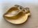 Small brass pocket ring holder
