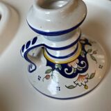 2 Handmade candlesticks Rouen decor