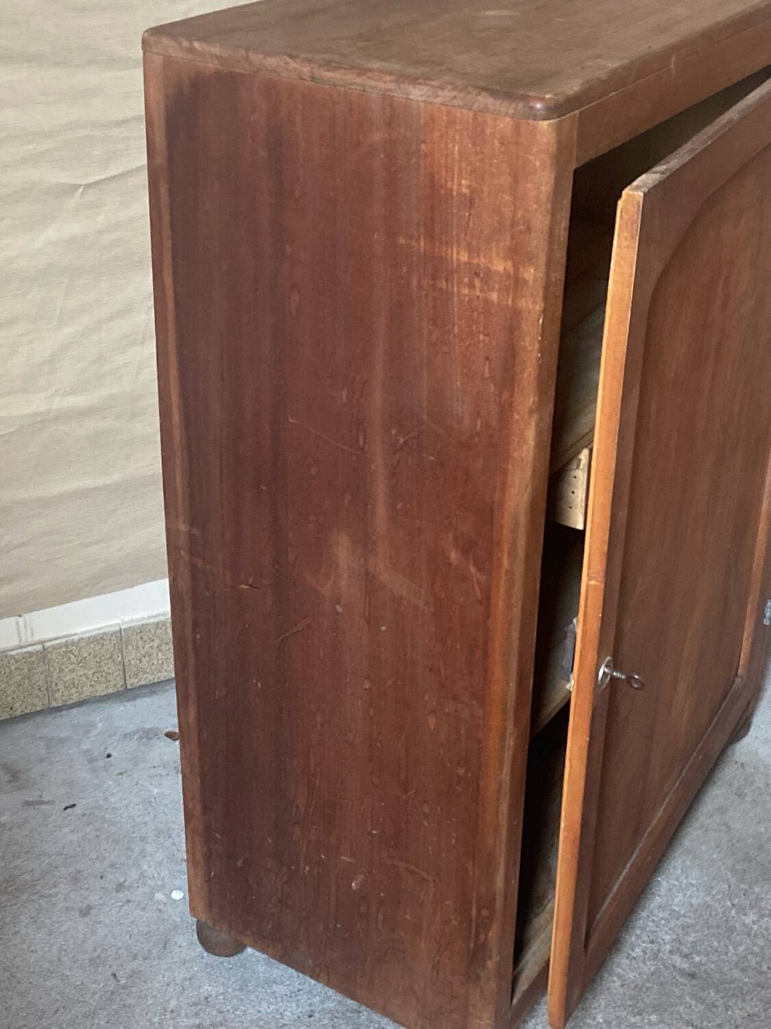 Small antique sideboard