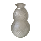 Glass vase by Muller Brothers