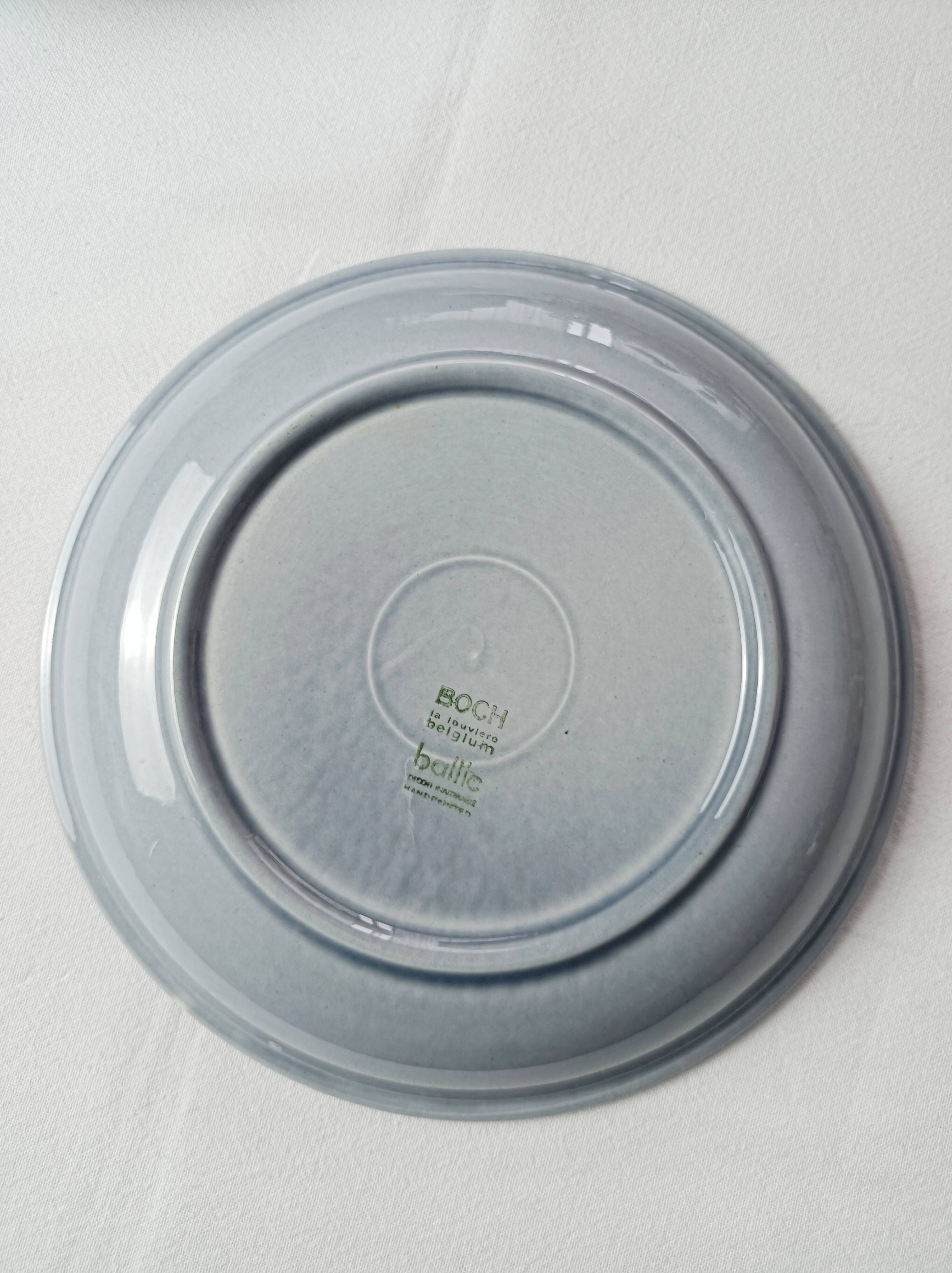 Set of 3 Boch Baltic soup plates