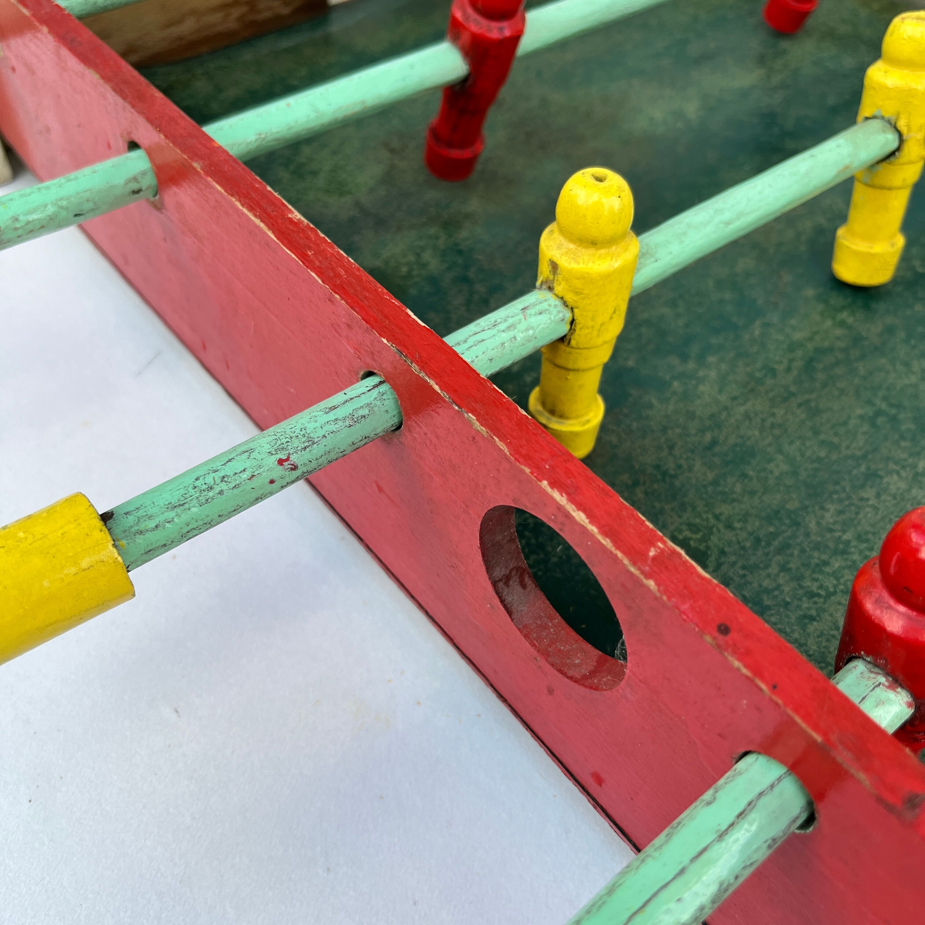 Table wood table football