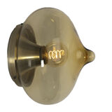 Brown Glass Drop Lamp for Dijkstra Lamps