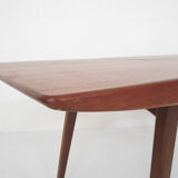 Louis van Teeffelen for Webe teak extendable dining table, The Netherlands 1950's