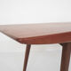 Louis van Teeffelen for Webe teak extendable dining table, The Netherlands 1950's