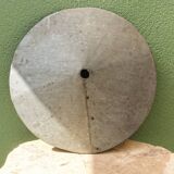 Riveted zinc lampshade, folk art