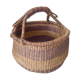 Panier ancien en osier souple
