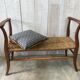 Old mulched bench