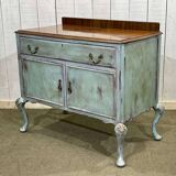 1930s English walnut sideboard