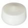 Small minimalist round white opaline wall light RZB Bamberg