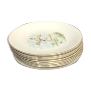 9 assiettes primefleur