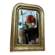 Napoleon III mirror in gold and silver