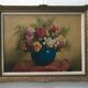 Bouquet de fleurs signé L.Noireaut