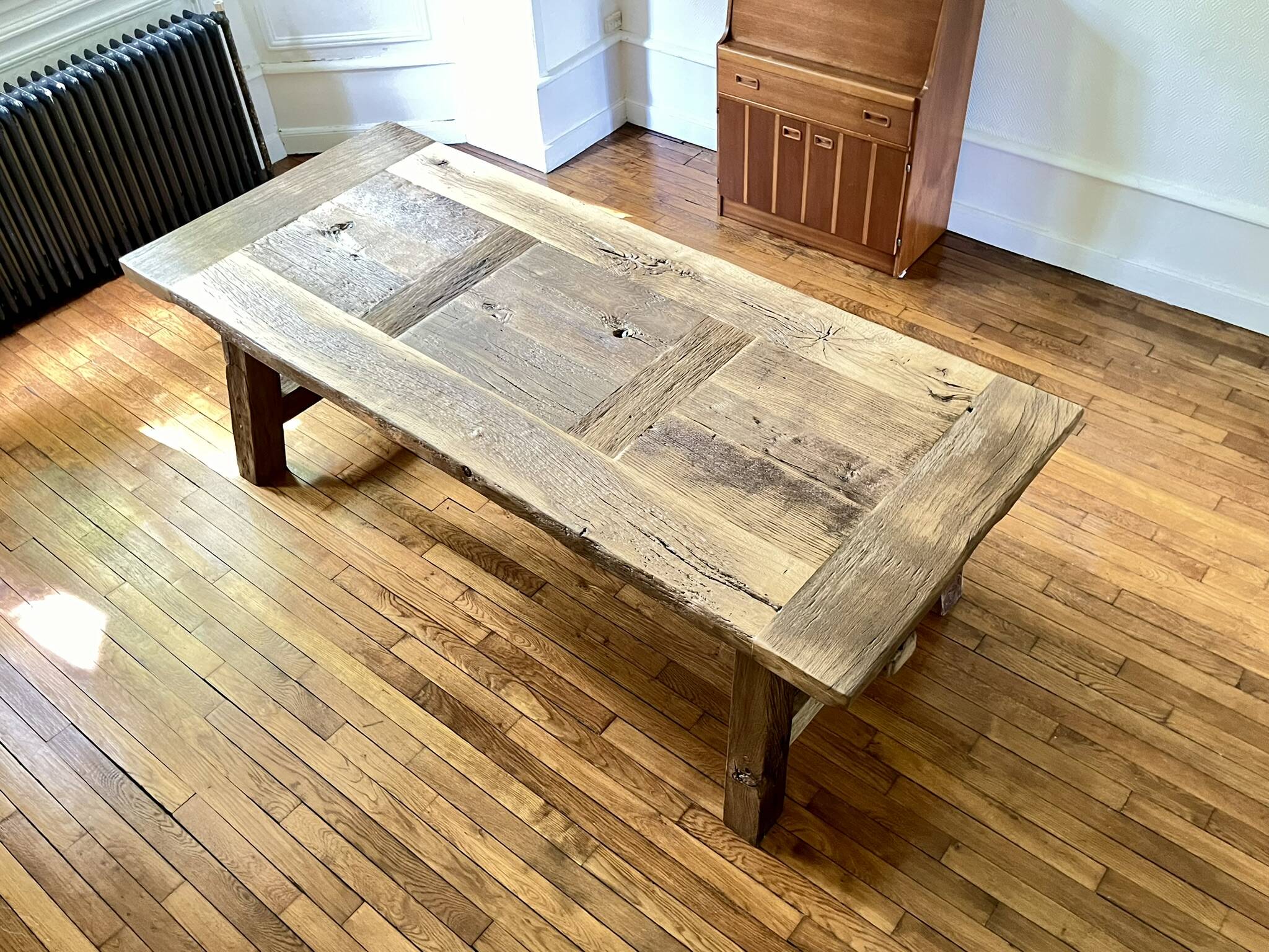 Table de ferme Tower – Chêne Ancien 260 cm