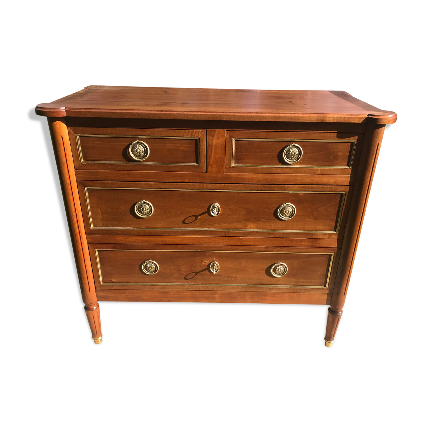 Louis XVI style dresser stamped Boulay Gaston 1984