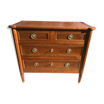 Louis XVI style dresser stamped Boulay Gaston 1984