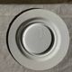Set of 10 small dessert plates in Italian ceramic Total rim b