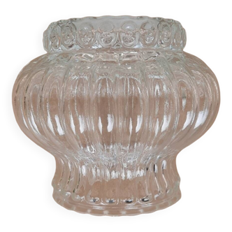 Antique glass lampshade