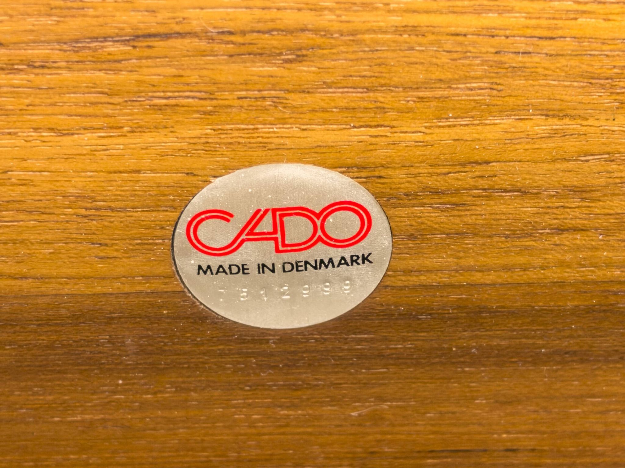 3-Seater Senator Sofa in Teak by Ole Wanscher for Cado, 1975