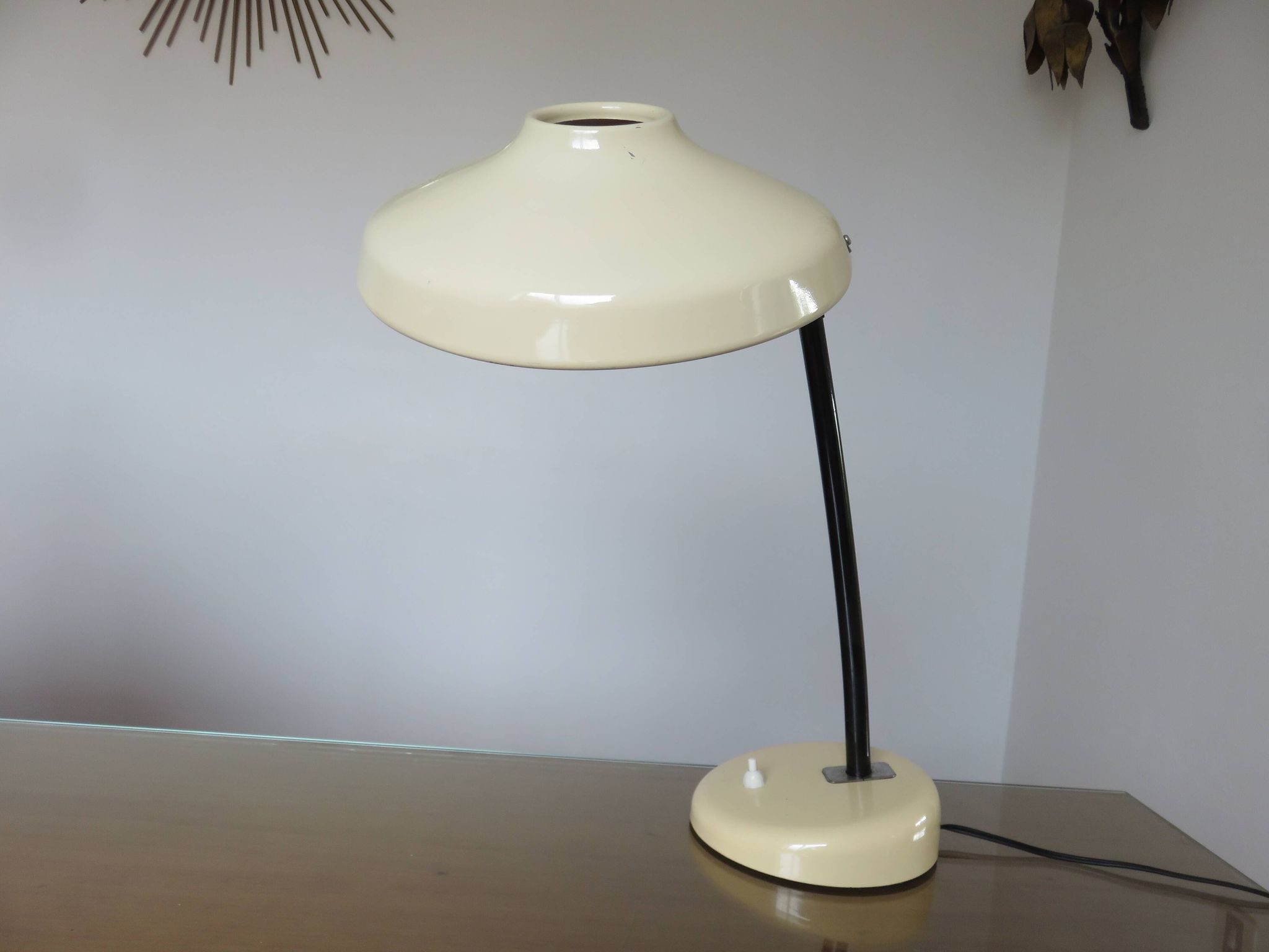 UFO "saucer" lamp, 60s-70s
