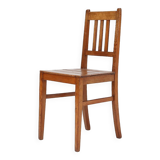 Wooden geometric chair , France ca. 1940