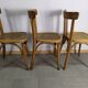 Suite of 6 wooden barhel barel bistro chair