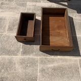Farmhouse table in solid oak of the eighteenth