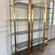 1970s "ARTELANO" SHELF FOR ROCHE BOBOIS IN THE FORM OF A SCREEN