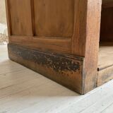 Early 20th century oak trade counter