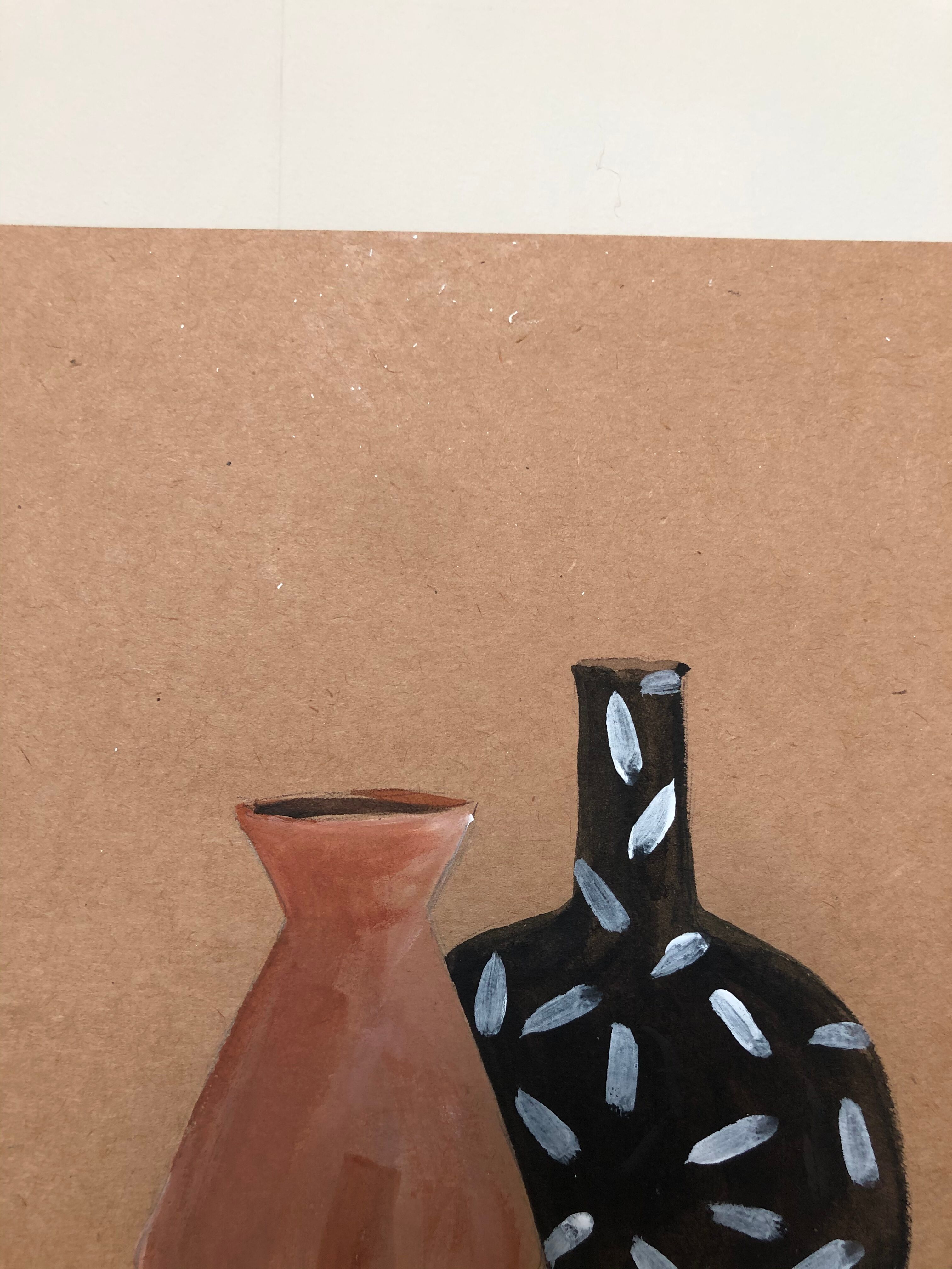 Painting A4 Ceramics and fruits