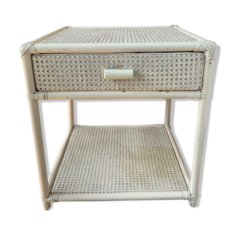 Nightstand or rattan bedside