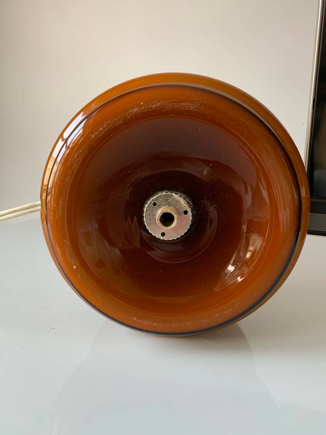 Vintage murano glass table lamp