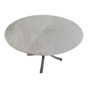 table ronde en marbre
