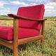 Fauteuil scandinave fraska 1960