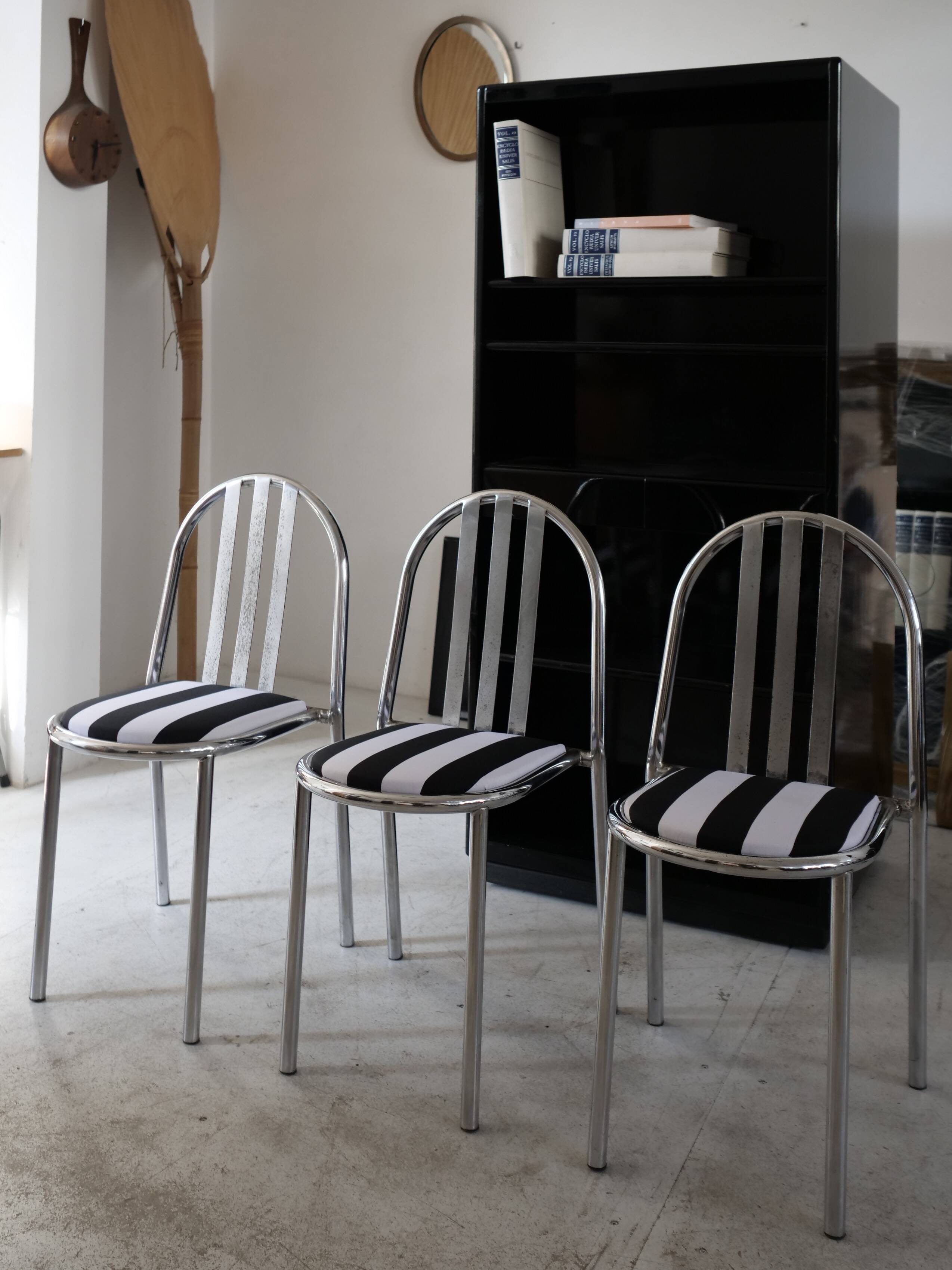 3 chaises Robert Mallet-Stevens No.222 Pallucco Italia