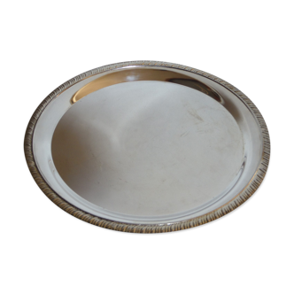 Round serving tray