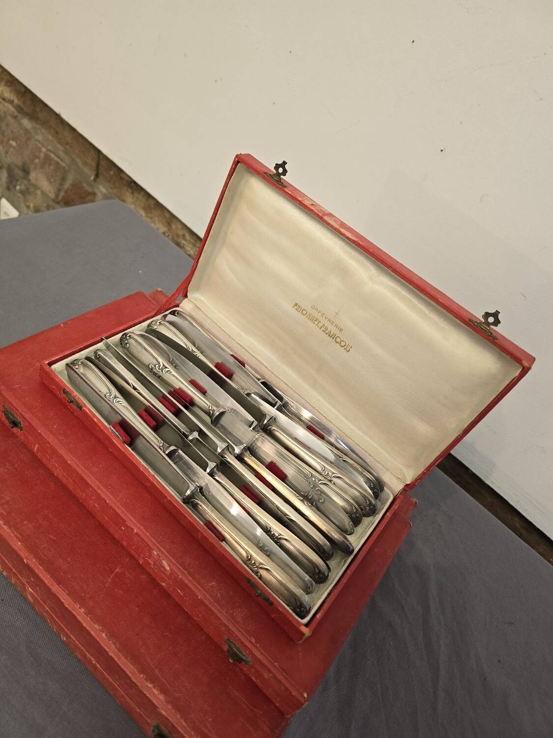Silver-plated cutlery by Orfèvrerie Frionnet François