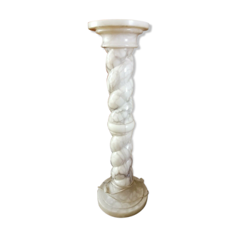 White marble column - bright