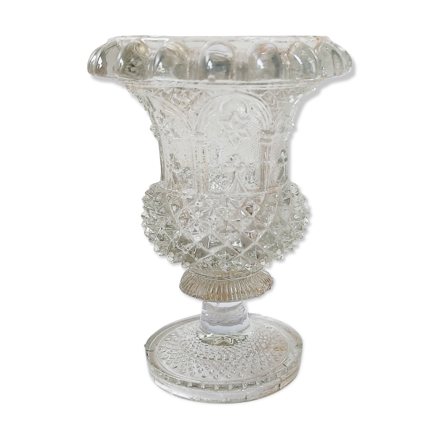 Glass vase shaped Medici