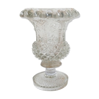 Glass vase shaped Medici