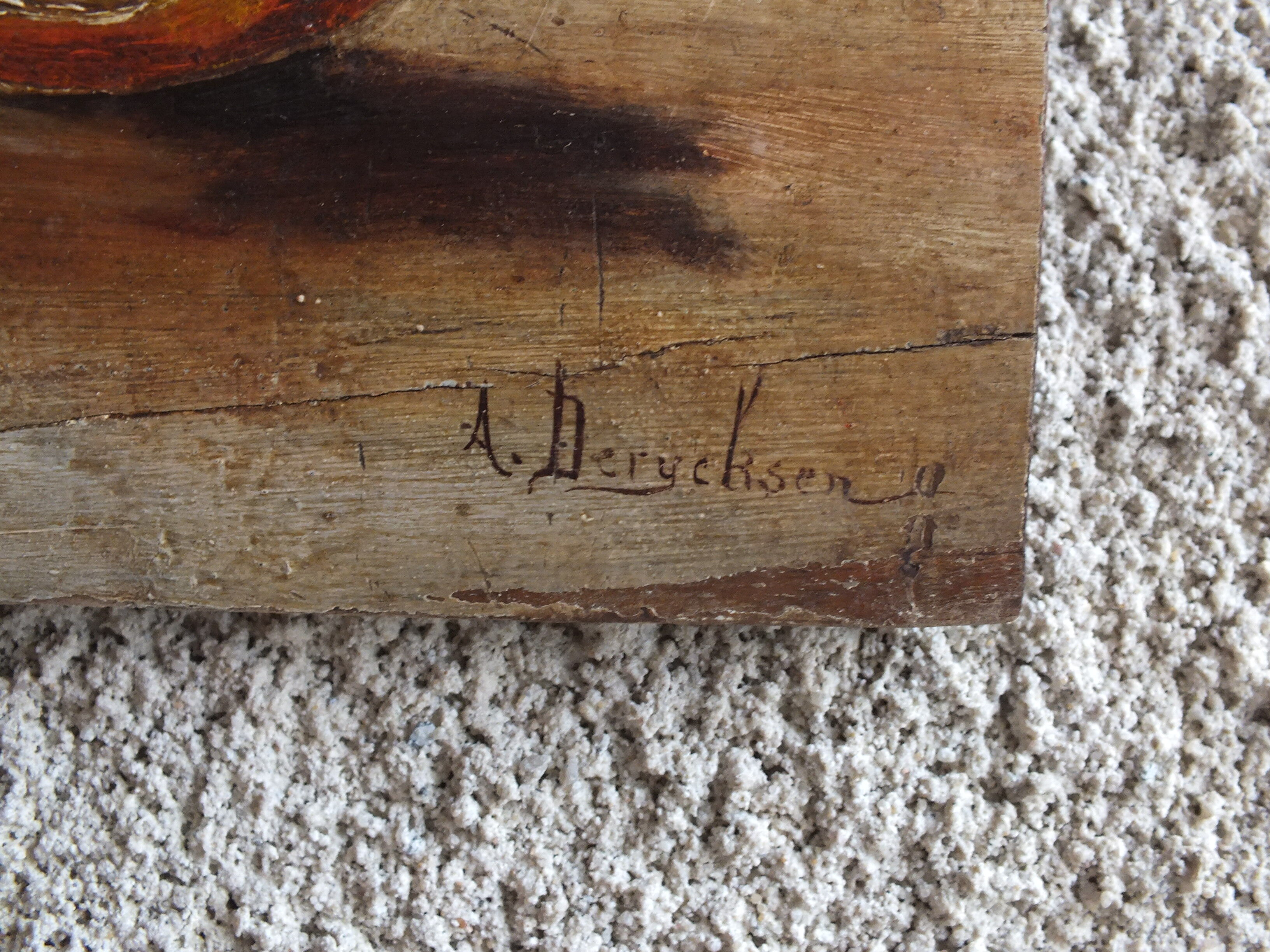 Still life with oranges by Derycksen