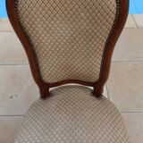 Chaise ancienne avec roulette