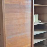 Meuble de métier - classeur à rideau double - vintage