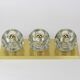 Pair of wall sconces in crystal designed by Sciolari for Peill & Putzler.