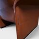 Pair of reclining lounge chairs DS 50 De Sede – Cognac Leather